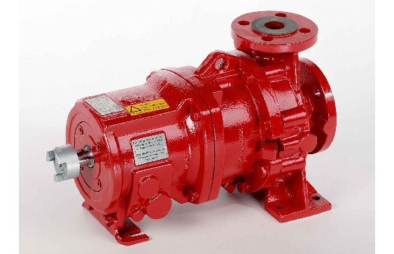 Standard chemicals pump with magnetic clutch