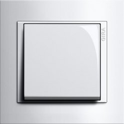 Touch switch, Gira Event, colour pure white glossy/pure white glossy